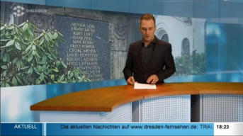 Startbild des Berichtes gesendet am 15.01.2016 Drehscheibe Dresden im Dresden Fernsehen