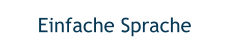 Einfache Sprache
